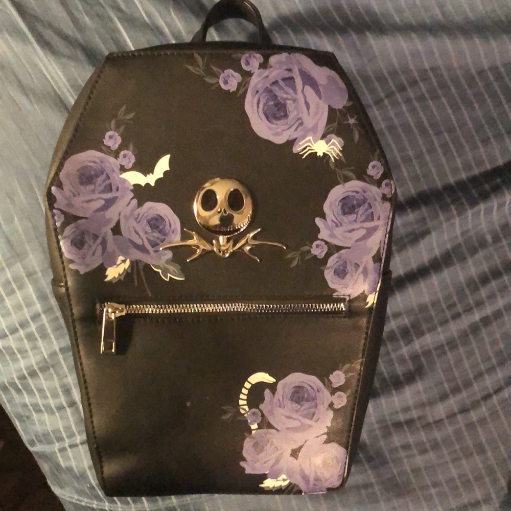 Nightmare Before Christmas coffin mini backpack
